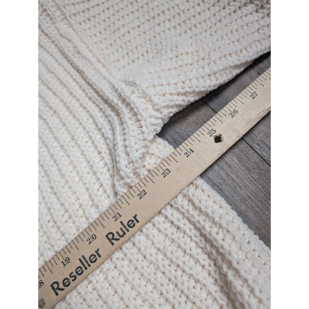 NWT NEW American Eagle AE Open Front Cardigan Cream Tan Women's Large Pockets - Picture 7 of 9